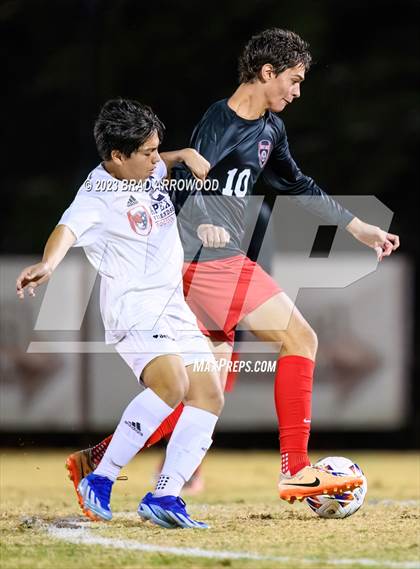 Thumbnail 1 in South Mecklenburg vs. Apex Friendship (NCHSAA 4A Final) photogallery.