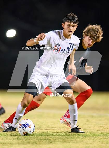 Thumbnail 3 in South Mecklenburg vs. Apex Friendship (NCHSAA 4A Final) photogallery.