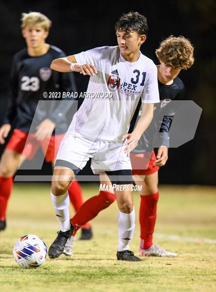 Thumbnail 2 in South Mecklenburg vs. Apex Friendship (NCHSAA 4A Final) photogallery.