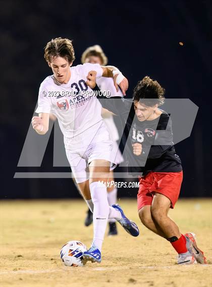 Thumbnail 2 in South Mecklenburg vs. Apex Friendship (NCHSAA 4A Final) photogallery.