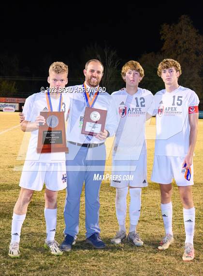 Thumbnail 1 in South Mecklenburg vs. Apex Friendship (NCHSAA 4A Final) photogallery.