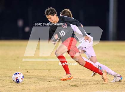 Thumbnail 3 in South Mecklenburg vs. Apex Friendship (NCHSAA 4A Final) photogallery.