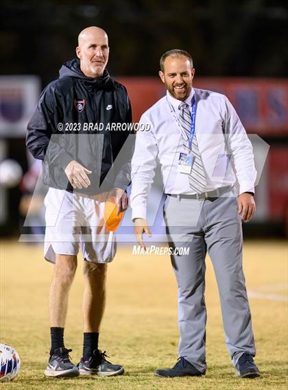 Thumbnail 2 in South Mecklenburg vs. Apex Friendship (NCHSAA 4A Final) photogallery.
