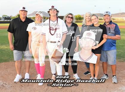 Thumbnail 2 in Mountain Ridge (Senior Night) photogallery.