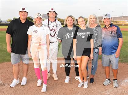 Thumbnail 1 in Mountain Ridge (Senior Night) photogallery.