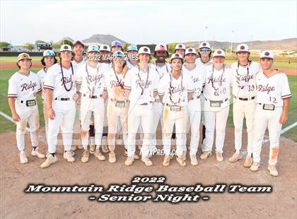 Thumbnail 1 in Mountain Ridge (Senior Night) photogallery.