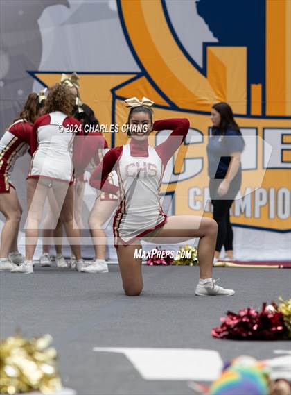 Thumbnail 3 in Cupertino - CIF Northern Regional Cheer Championships photogallery.