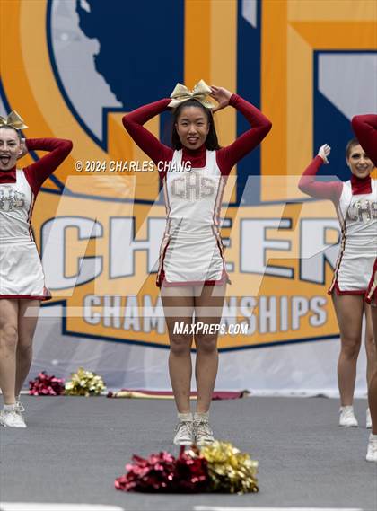 Thumbnail 2 in Cupertino - CIF Northern Regional Cheer Championships photogallery.