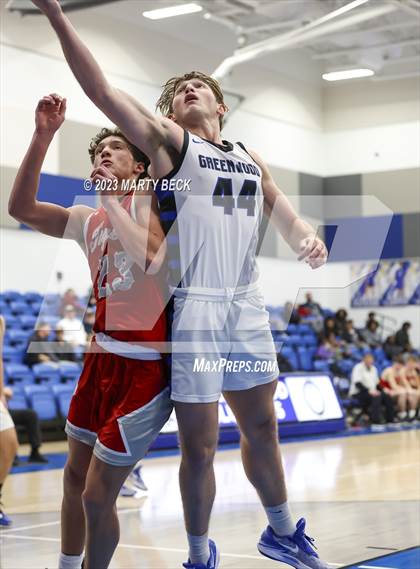 Thumbnail 2 in Greenwood vs Plattsburg (Bill Rowe's Queen City Showcase) photogallery.