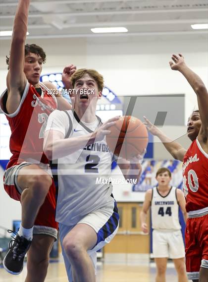 Thumbnail 1 in Greenwood vs Plattsburg (Bill Rowe's Queen City Showcase) photogallery.