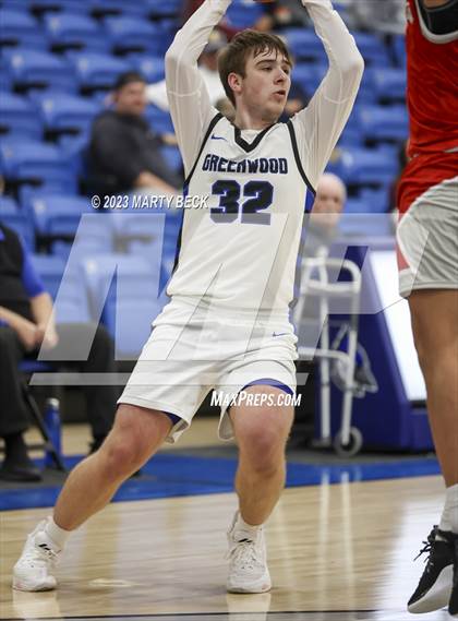 Thumbnail 1 in Greenwood vs Plattsburg (Bill Rowe's Queen City Showcase) photogallery.