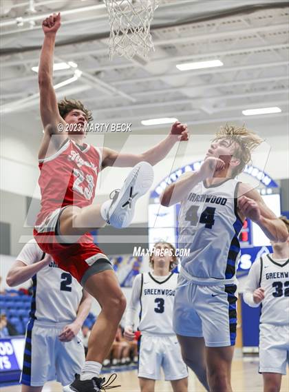 Thumbnail 2 in Greenwood vs Plattsburg (Bill Rowe's Queen City Showcase) photogallery.