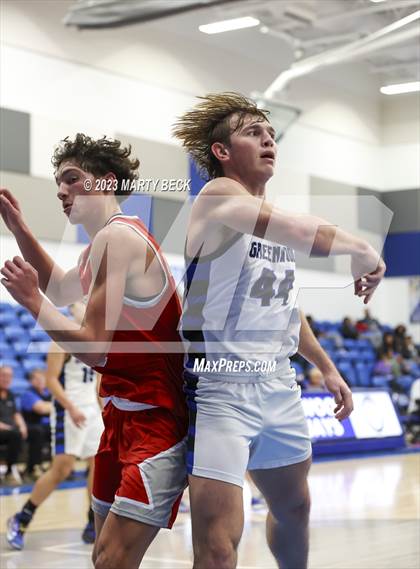 Thumbnail 1 in Greenwood vs Plattsburg (Bill Rowe's Queen City Showcase) photogallery.