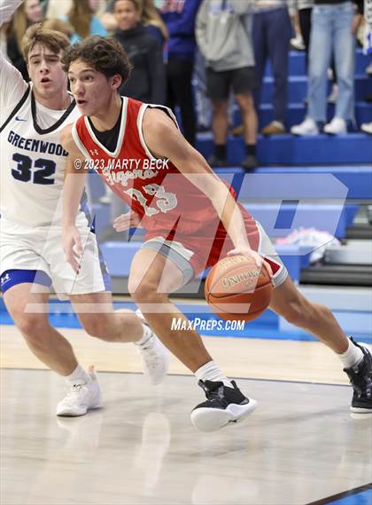 Thumbnail 1 in Greenwood vs Plattsburg (Bill Rowe's Queen City Showcase) photogallery.