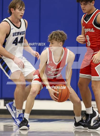 Thumbnail 1 in Greenwood vs Plattsburg (Bill Rowe's Queen City Showcase) photogallery.