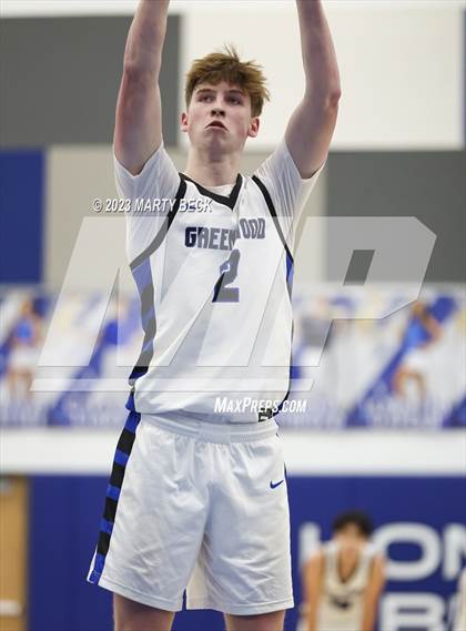 Thumbnail 1 in Greenwood vs Plattsburg (Bill Rowe's Queen City Showcase) photogallery.