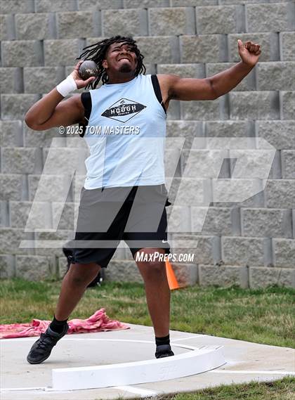 Thumbnail 2 in NCHSAA 4A West Regional (Shot Put) photogallery.