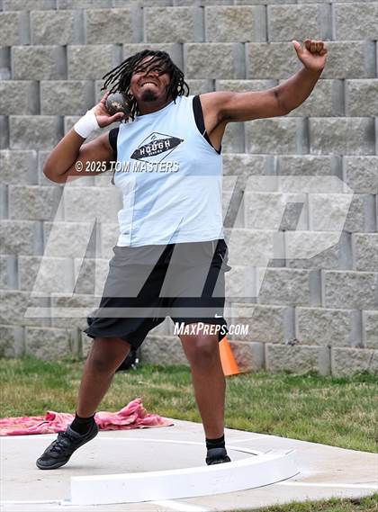 Thumbnail 1 in NCHSAA 4A West Regional (Shot Put) photogallery.