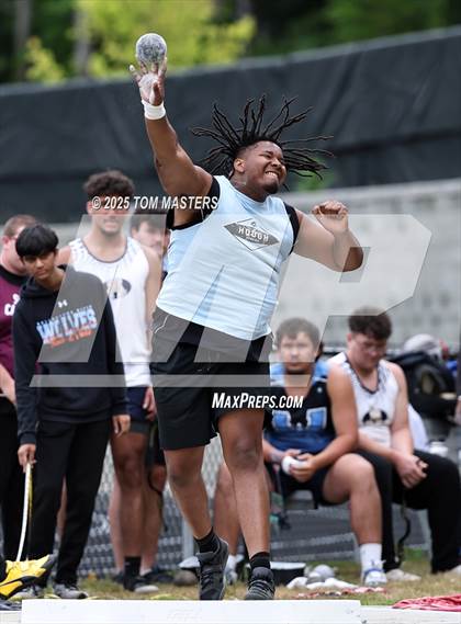 Thumbnail 1 in NCHSAA 4A West Regional (Shot Put) photogallery.
