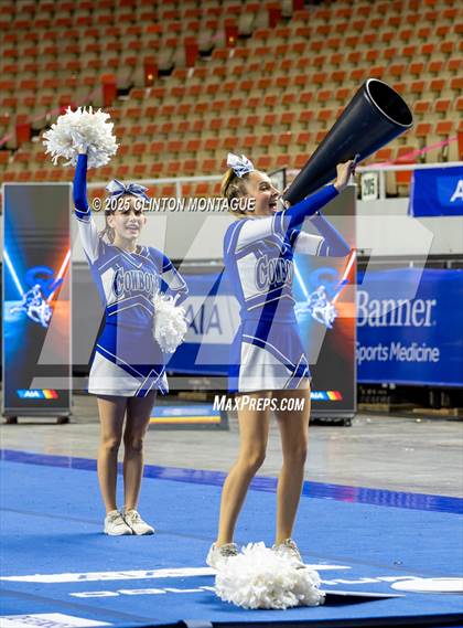 Thumbnail 1 in Camp Verde - Cheer (AIA Division IV Prelims) photogallery.