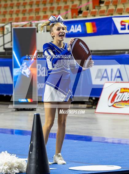 Thumbnail 2 in Camp Verde - Cheer (AIA Division IV Prelims) photogallery.