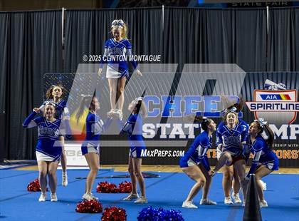 Thumbnail 2 in Camp Verde - Cheer (AIA Division IV Prelims) photogallery.