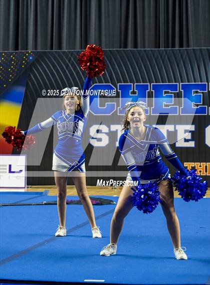 Thumbnail 3 in Camp Verde - Cheer (AIA Division IV Prelims) photogallery.