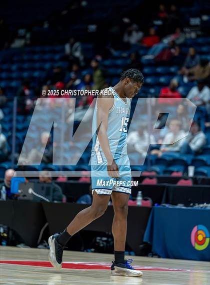 Thumbnail 1 in SANDY CREEK vs. CEDAR GROVE (GHSA 3A FINALS) photogallery.