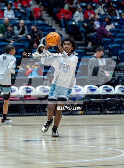 Thumbnail 1 in SANDY CREEK vs. CEDAR GROVE (GHSA 3A FINALS) photogallery.