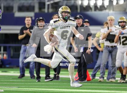Thumbnail 2 in Westbrook vs. Abbott (UIL 1A Six-Man Division 1 Final) photogallery.