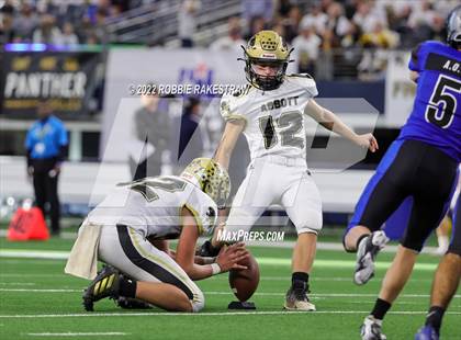 Thumbnail 2 in Westbrook vs. Abbott (UIL 1A Six-Man Division 1 Final) photogallery.