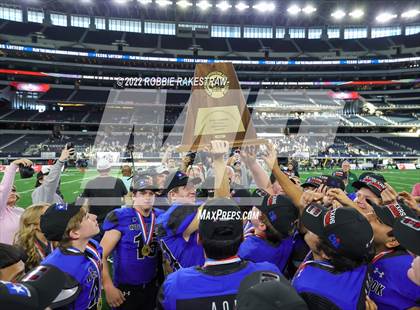 Thumbnail 2 in Westbrook vs. Abbott (UIL 1A Six-Man Division 1 Final) photogallery.