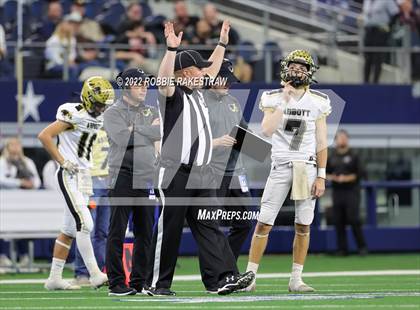 Thumbnail 2 in Westbrook vs. Abbott (UIL 1A Six-Man Division 1 Final) photogallery.