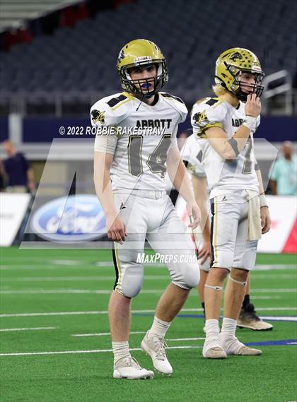 Thumbnail 2 in Westbrook vs. Abbott (UIL 1A Six-Man Division 1 Final) photogallery.