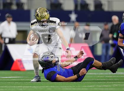 Thumbnail 2 in Westbrook vs. Abbott (UIL 1A Six-Man Division 1 Final) photogallery.