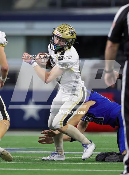 Thumbnail 2 in Westbrook vs. Abbott (UIL 1A Six-Man Division 1 Final) photogallery.