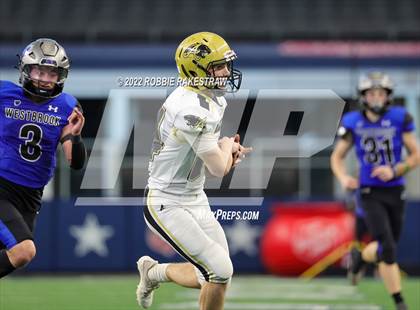 Thumbnail 1 in Westbrook vs. Abbott (UIL 1A Six-Man Division 1 Final) photogallery.