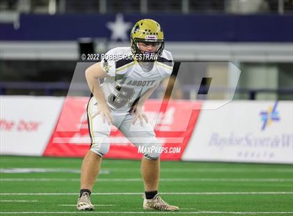 Thumbnail 3 in Westbrook vs. Abbott (UIL 1A Six-Man Division 1 Final) photogallery.