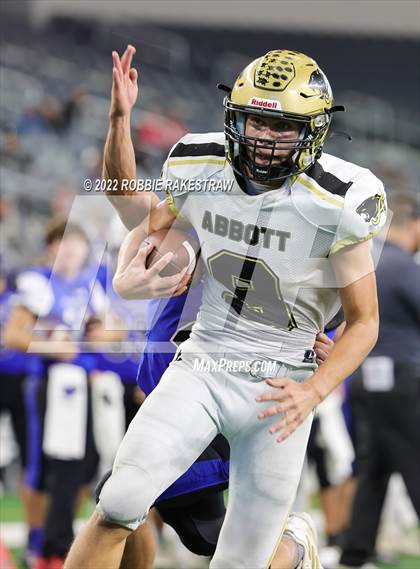 Thumbnail 2 in Westbrook vs. Abbott (UIL 1A Six-Man Division 1 Final) photogallery.