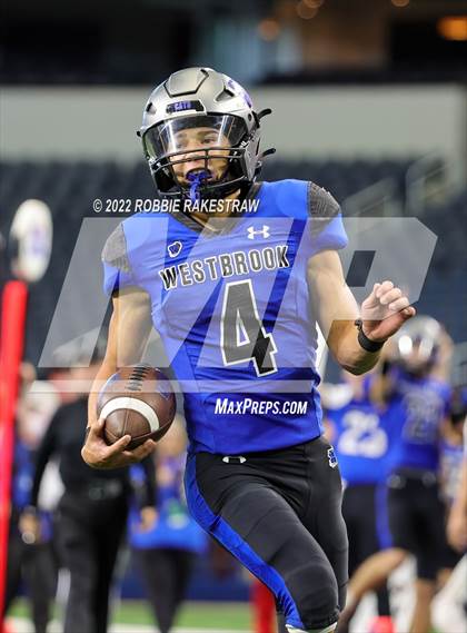 Thumbnail 1 in Westbrook vs. Abbott (UIL 1A Six-Man Division 1 Final) photogallery.