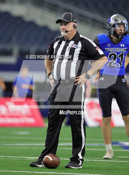 Thumbnail 1 in Westbrook vs. Abbott (UIL 1A Six-Man Division 1 Final) photogallery.