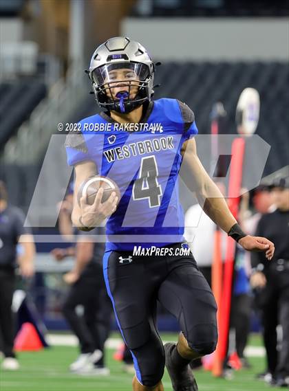 Thumbnail 3 in Westbrook vs. Abbott (UIL 1A Six-Man Division 1 Final) photogallery.