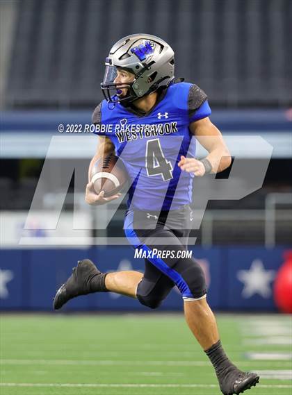 Thumbnail 2 in Westbrook vs. Abbott (UIL 1A Six-Man Division 1 Final) photogallery.