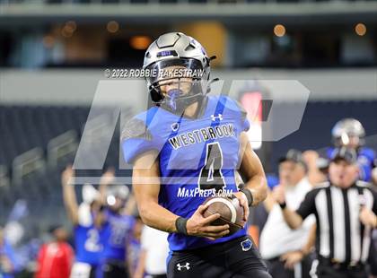 Thumbnail 2 in Westbrook vs. Abbott (UIL 1A Six-Man Division 1 Final) photogallery.