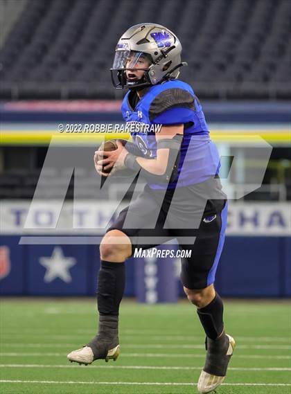 Thumbnail 2 in Westbrook vs. Abbott (UIL 1A Six-Man Division 1 Final) photogallery.