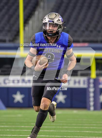 Thumbnail 2 in Westbrook vs. Abbott (UIL 1A Six-Man Division 1 Final) photogallery.