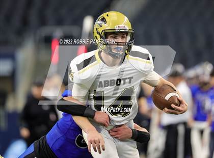 Thumbnail 3 in Westbrook vs. Abbott (UIL 1A Six-Man Division 1 Final) photogallery.