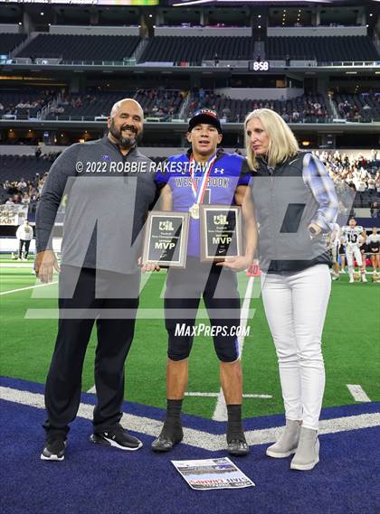 Thumbnail 1 in Westbrook vs. Abbott (UIL 1A Six-Man Division 1 Final) photogallery.