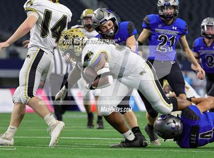 Thumbnail 2 in Westbrook vs. Abbott (UIL 1A Six-Man Division 1 Final) photogallery.