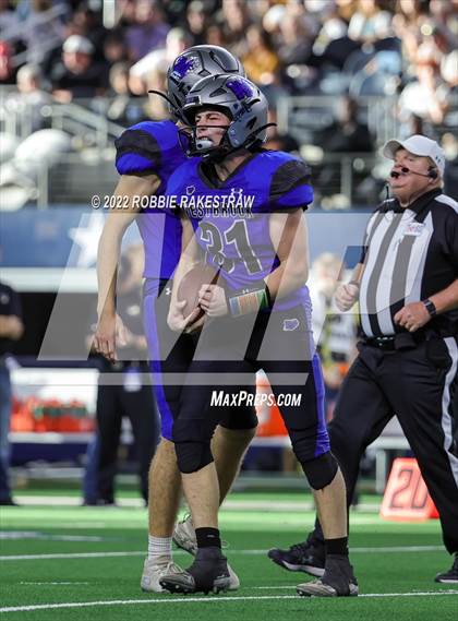 Thumbnail 3 in Westbrook vs. Abbott (UIL 1A Six-Man Division 1 Final) photogallery.
